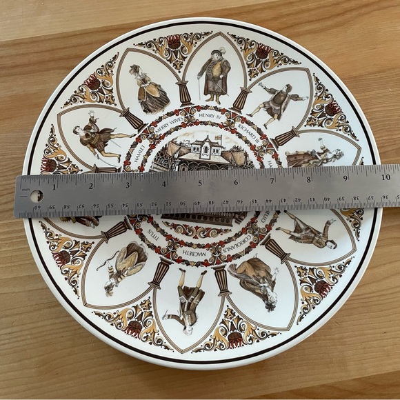 Wedgwood Shakespeare Characters Plate in White - Picture 3 of 5